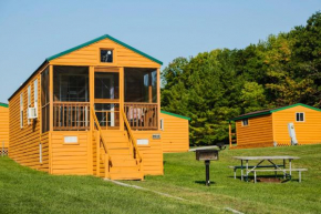 Гостиница Plymouth Rock Camping Resort Deluxe Cabin 16  Элкхарт Лейк